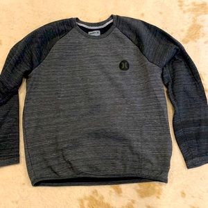 Hurley heathered grey sweatshirt size M